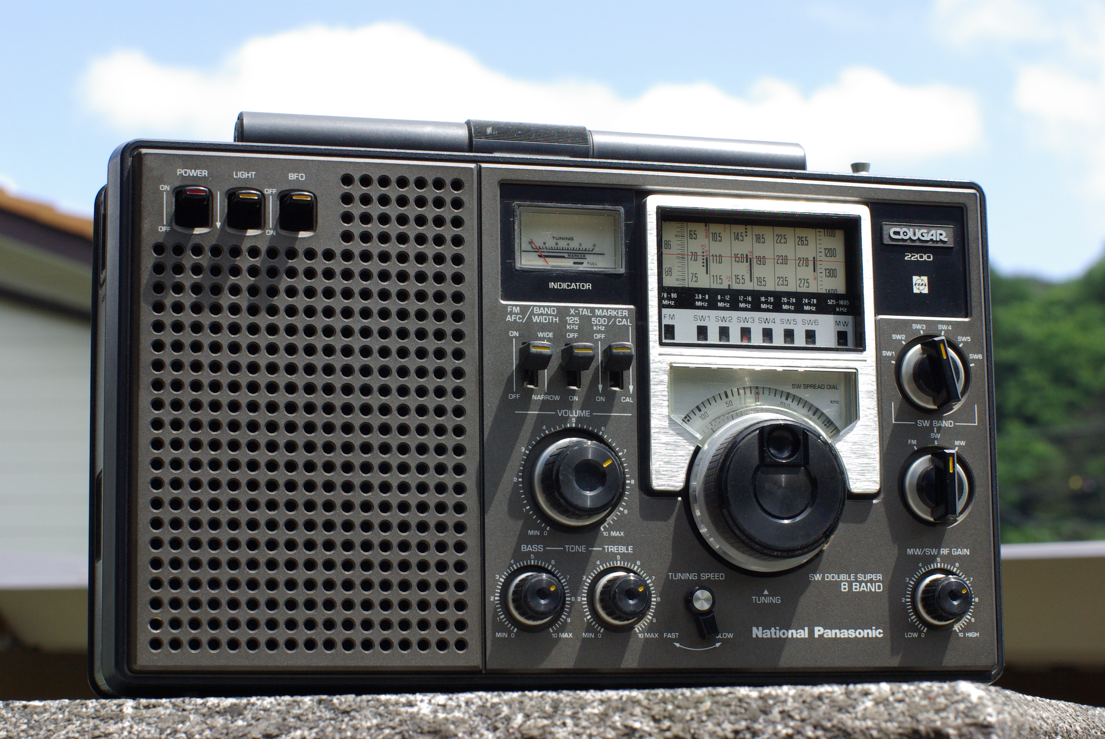 Panasonic RF-2200, przenośne radio wielopasmowe